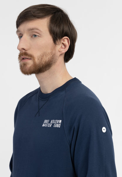 DreiMaster Maritim Herren Sweatshirt mit Rundhalsausschnitt