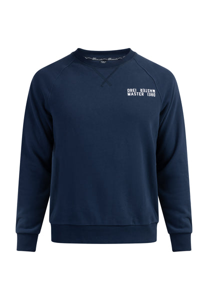 DreiMaster Maritim Herren Sweatshirt mit Rundhalsausschnitt