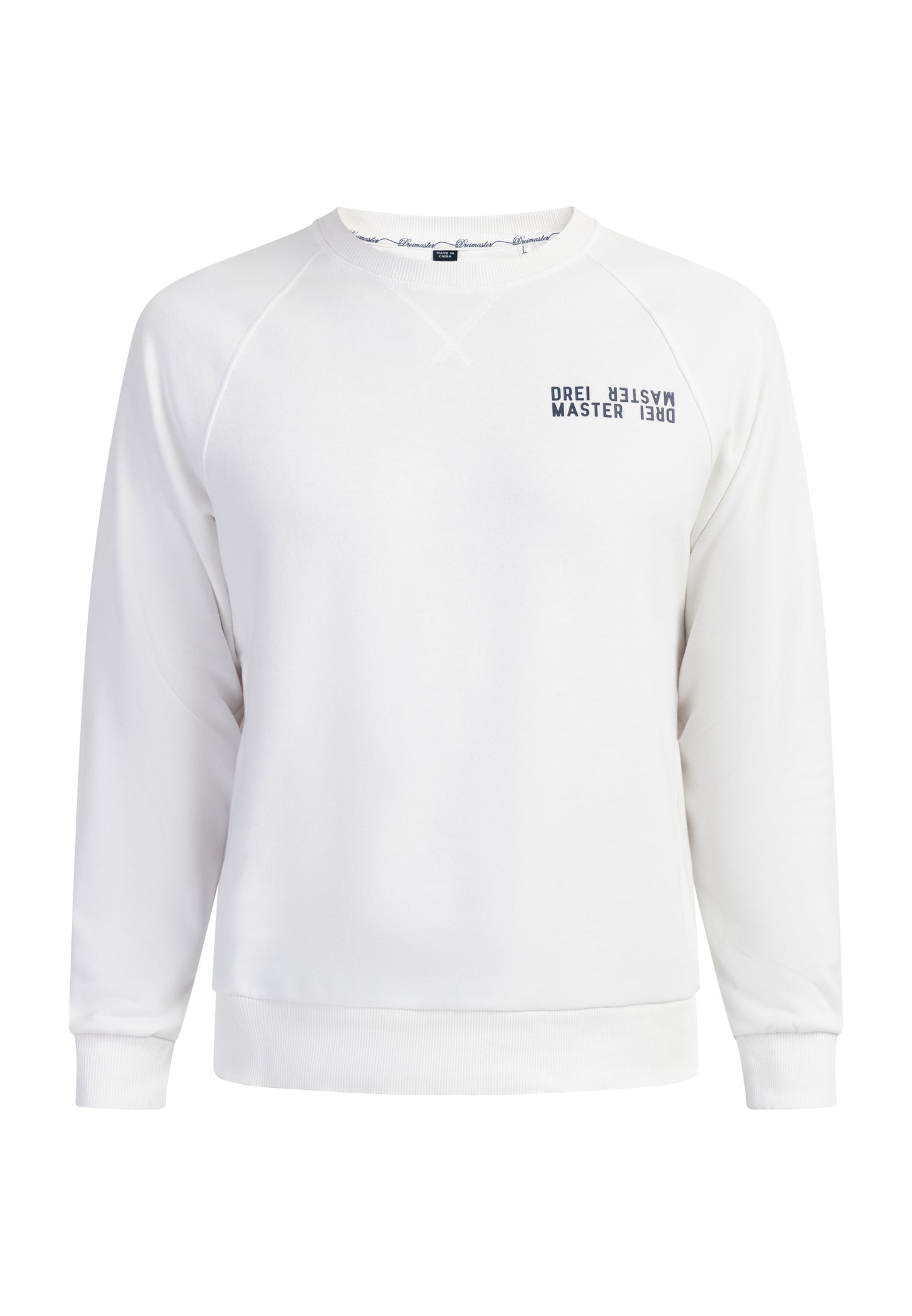 DreiMaster Maritim Herren Sweatshirt mit Rundhalsausschnitt