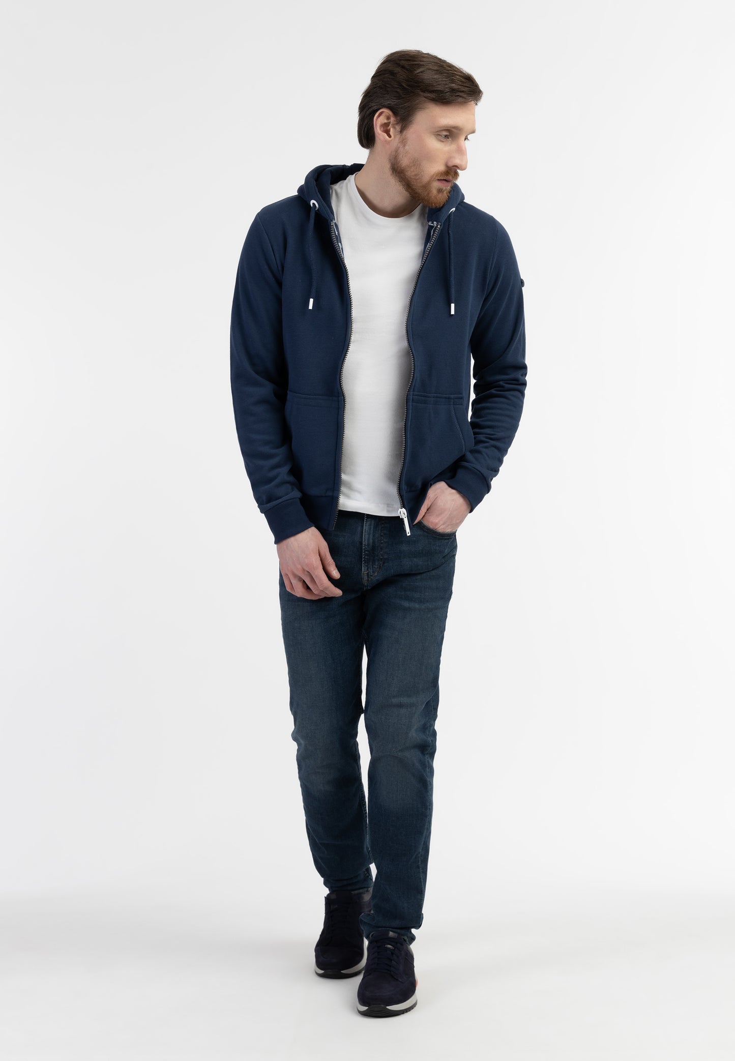 DreiMaster Maritim Herren Kapuzenjacke