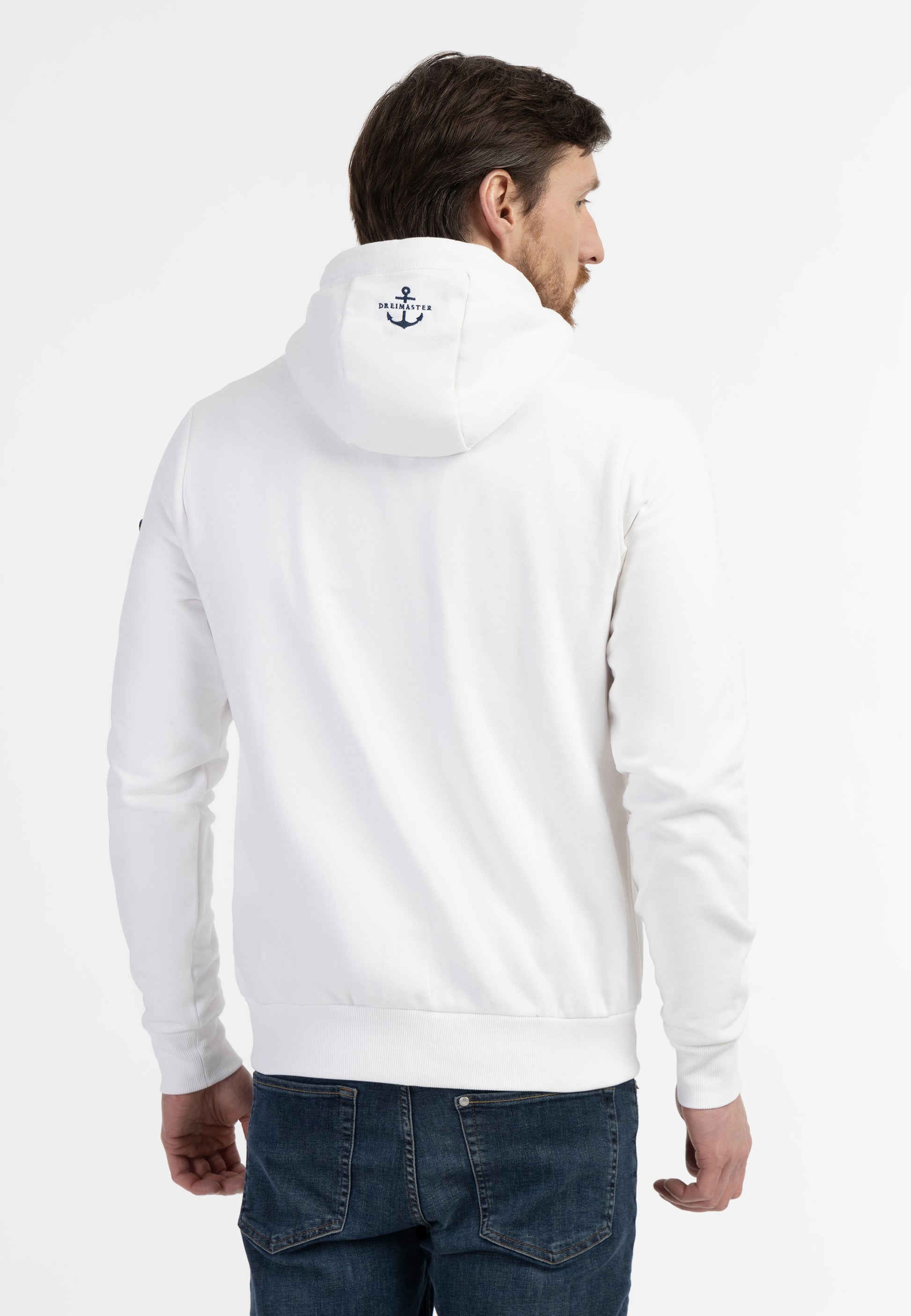 DreiMaster Maritim Herren Kapuzenjacke