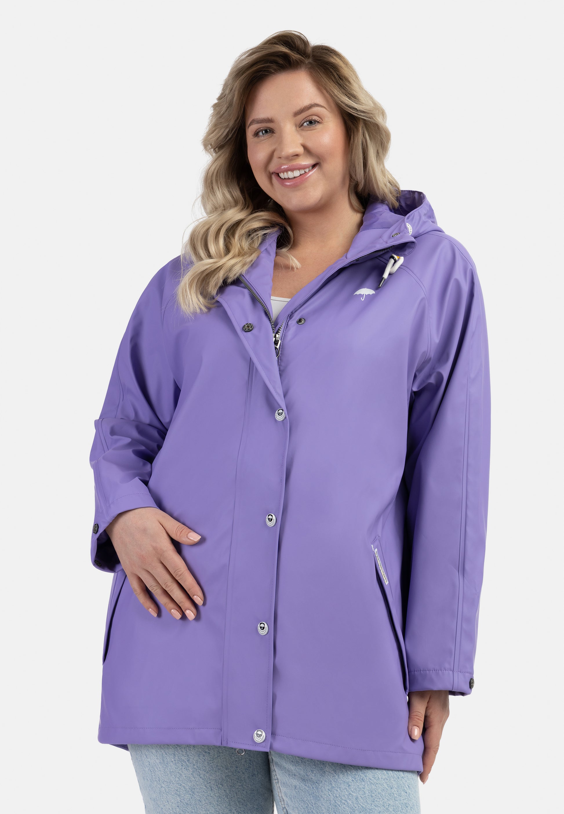 Plus Size Regenmantel