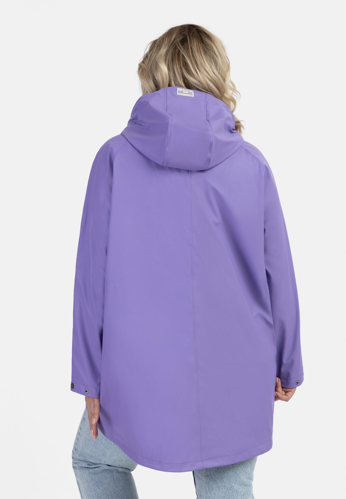 Schmuddelwedda damski płaszcz przeciwdeszczowy w rozmiarze plus