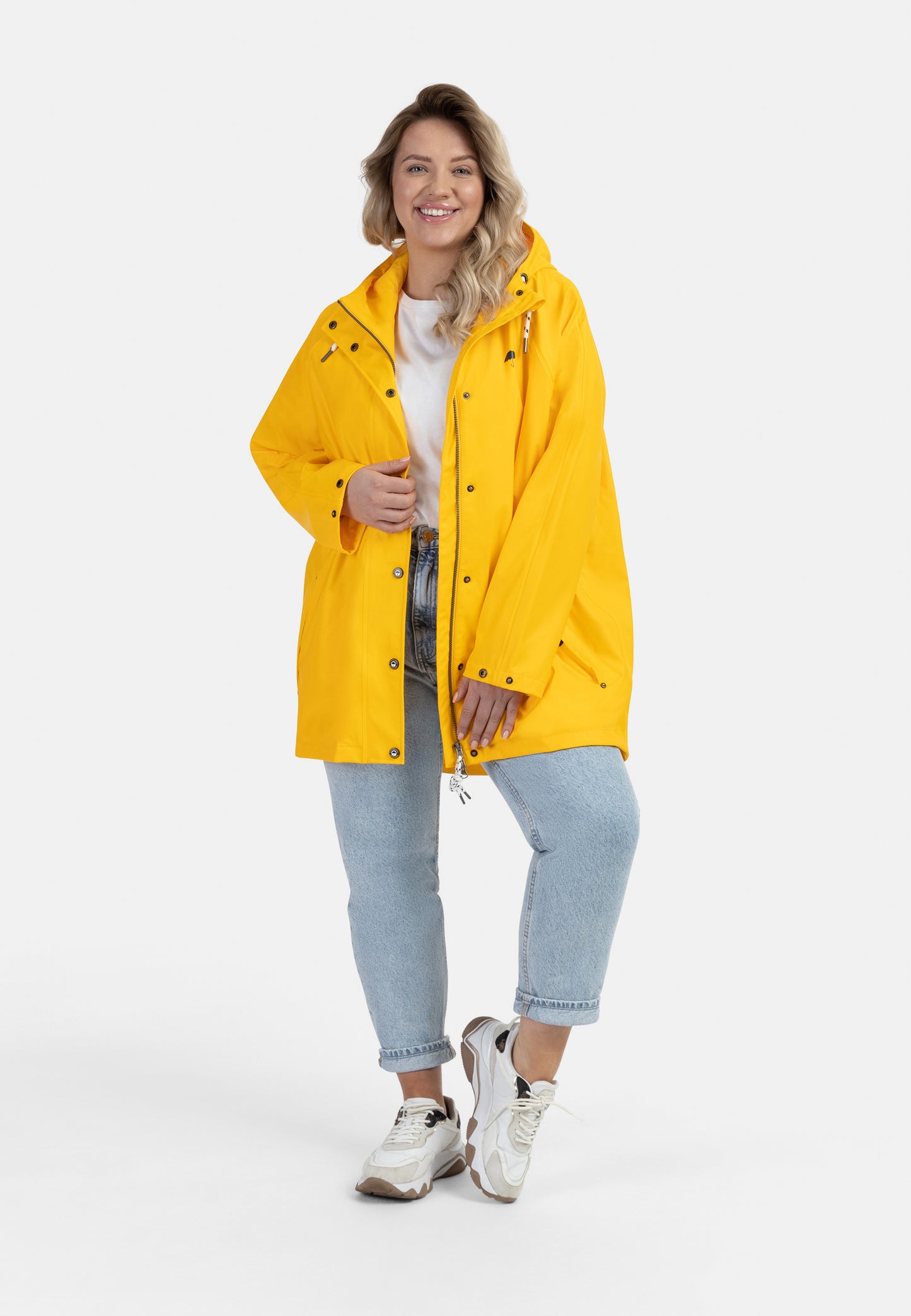 Schmuddelwedda damski płaszcz przeciwdeszczowy w rozmiarze plus