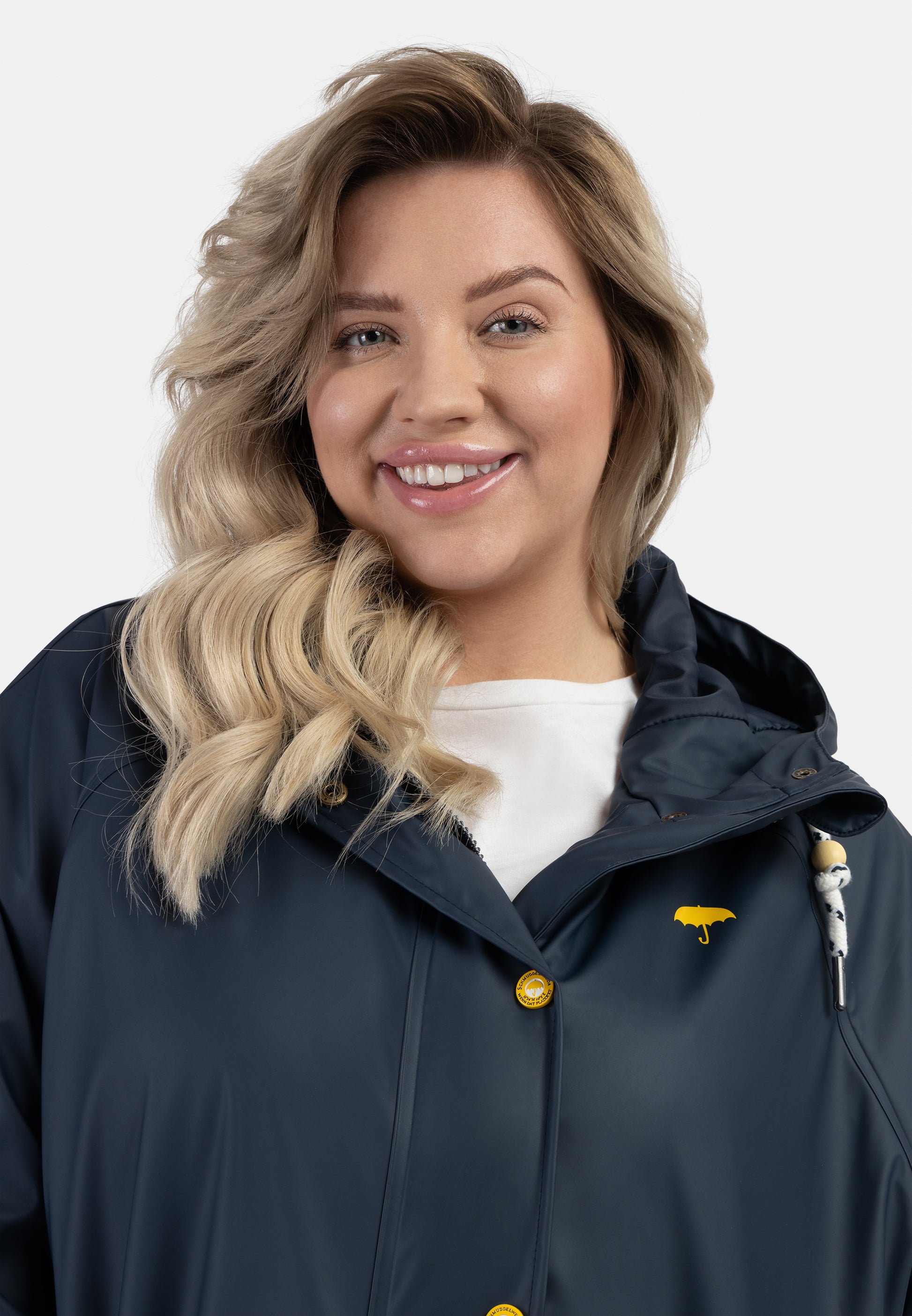 Schmuddelwedda damski płaszcz przeciwdeszczowy w rozmiarze plus