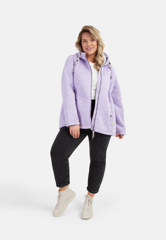 Schmuddelwedda Women's Plus Size Knitted Fleece Jacket Schmuddelwedda