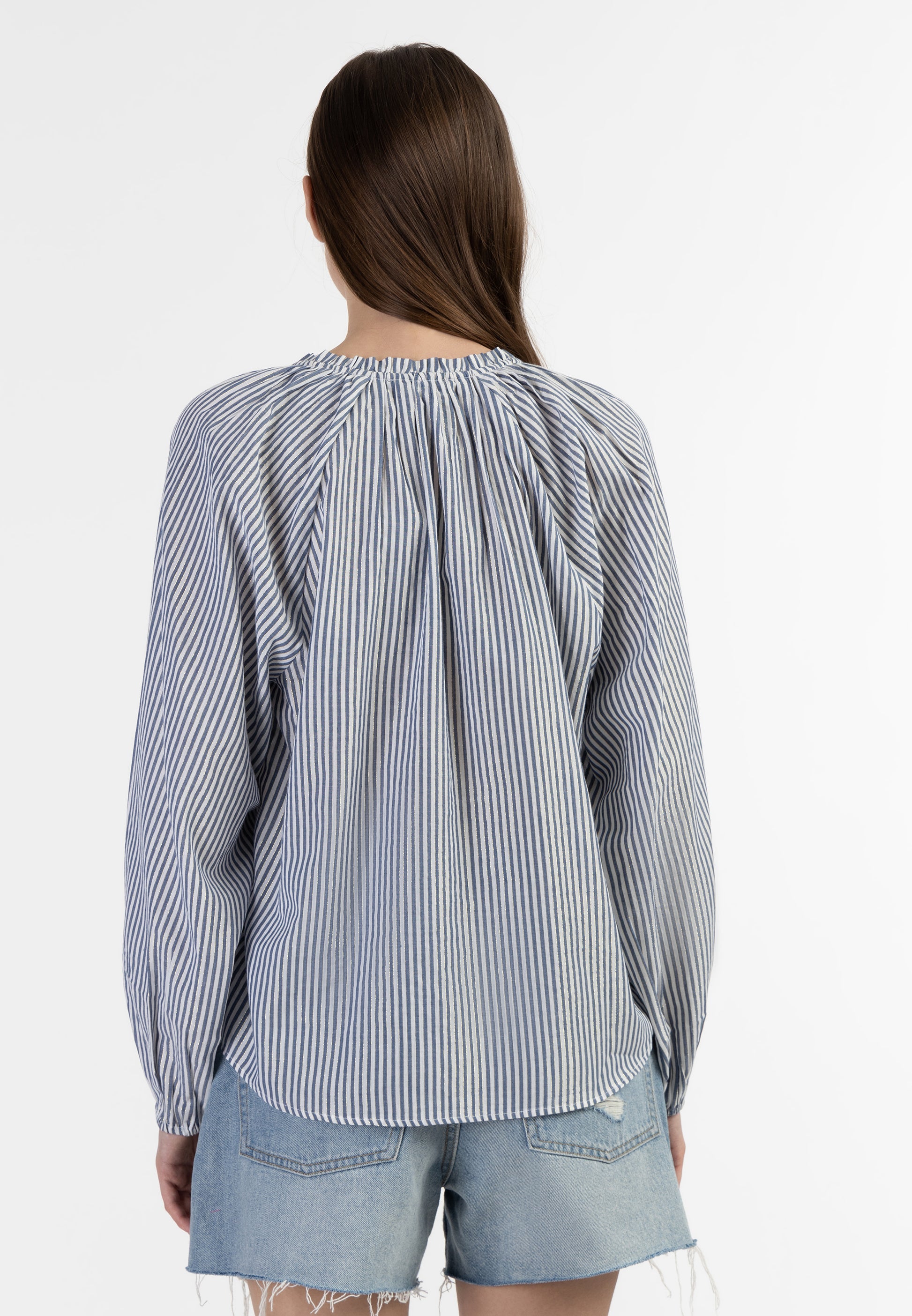 DreiMaster Vintage bluzka z długim rękawem damska