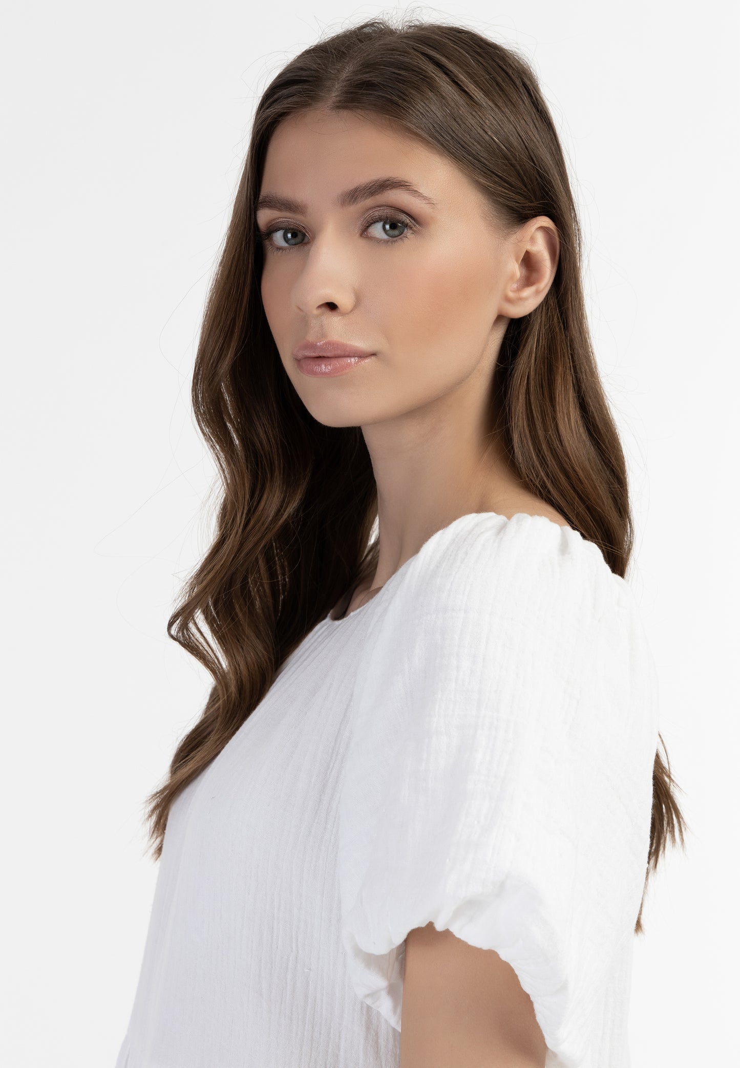 DreiMaster Vintage Damen Maxi Kleid