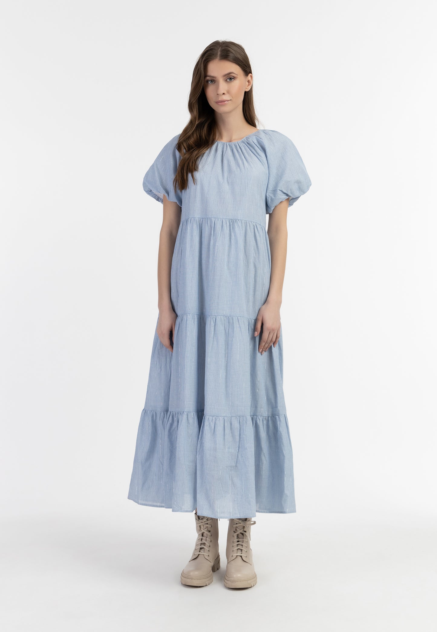 Dreimaster Vintage damska sukienka maxi