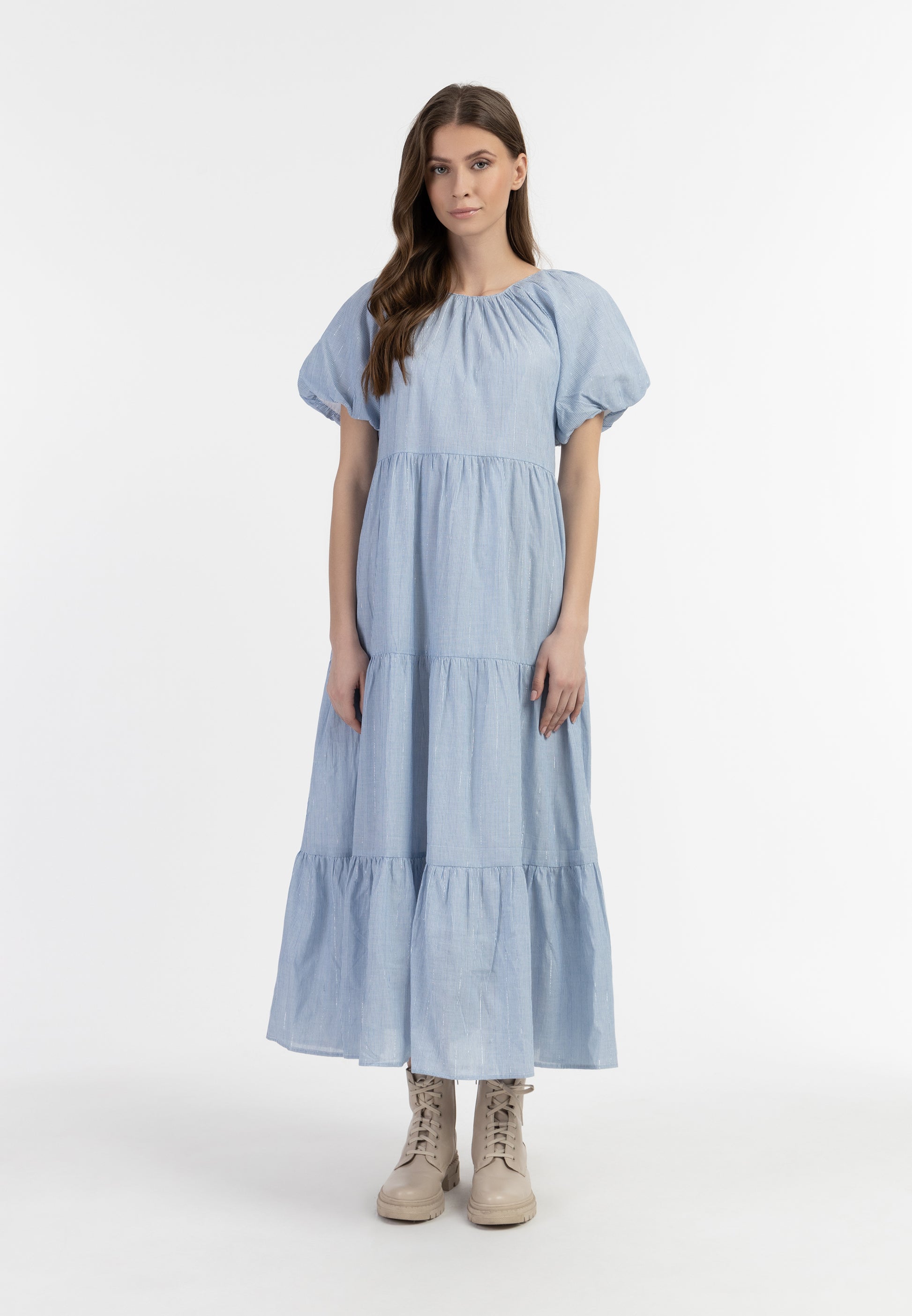 Dreimaster Vintage damska sukienka maxi