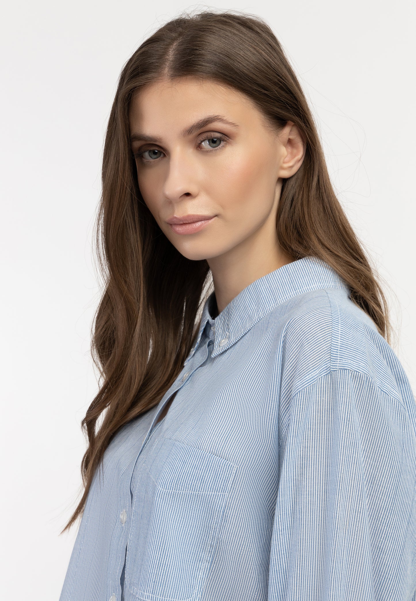 DreiMaster Vintage Damen Langarmbluse