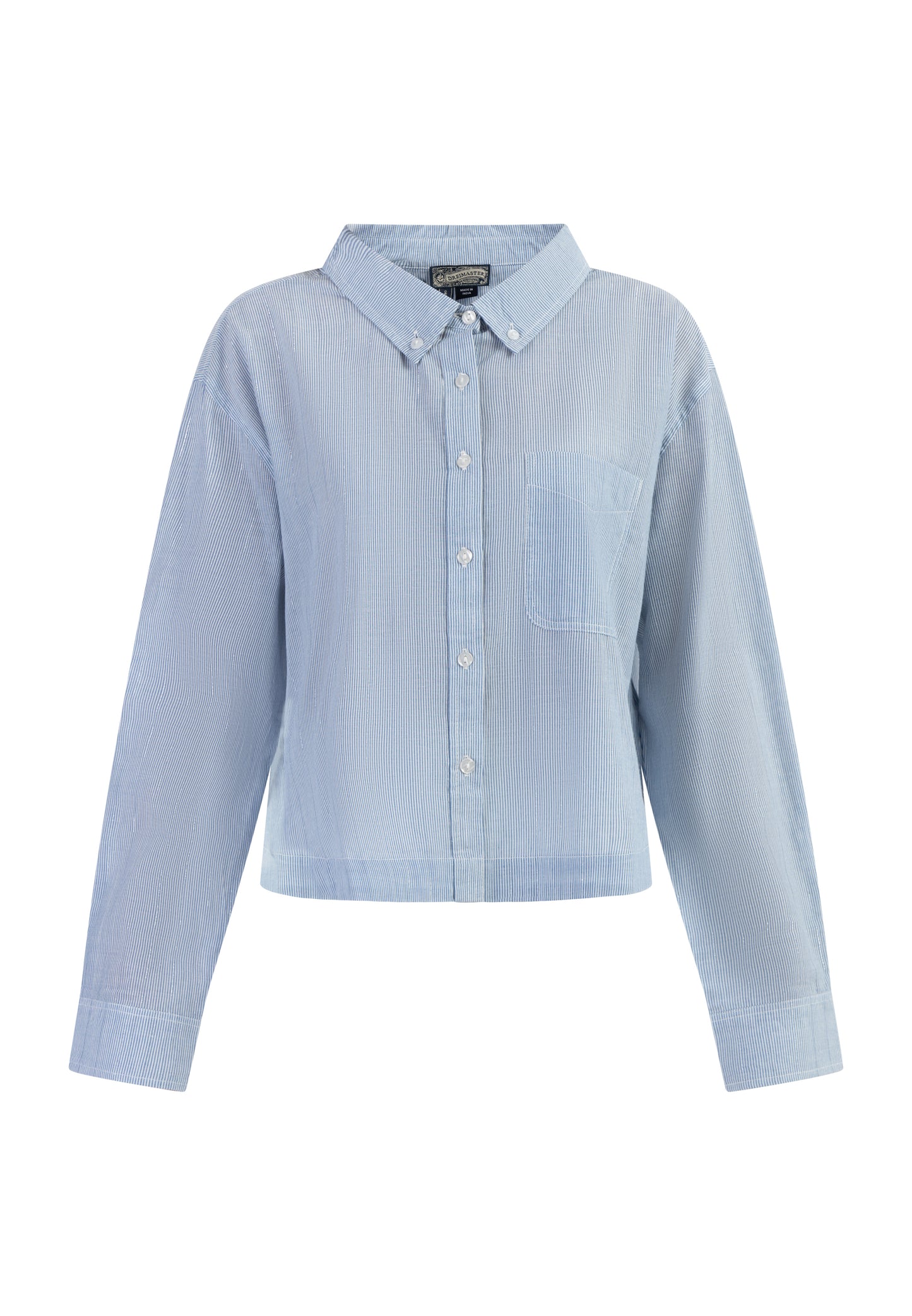 DreiMaster Vintage Damen Langarmbluse