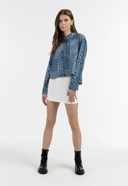 DreiMaster Vintage bluzka z długim rękawem damska