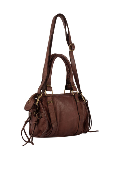 DreiMaster Vintage Damen Ledertasche