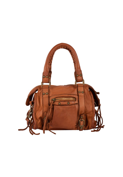DreiMaster Vintage Damen Ledertasche
