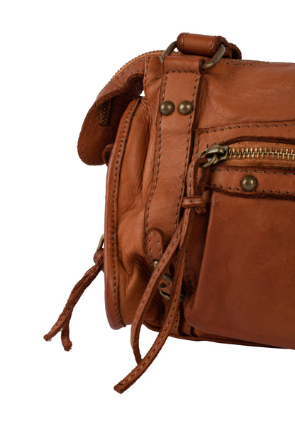 DreiMaster Vintage Damen Ledertasche