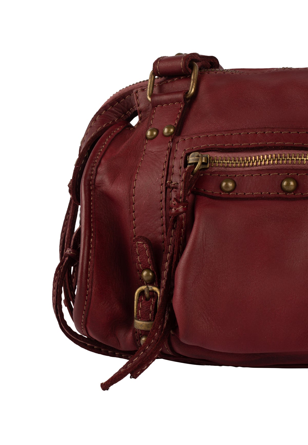 DreiMaster Vintage Damen Ledertasche