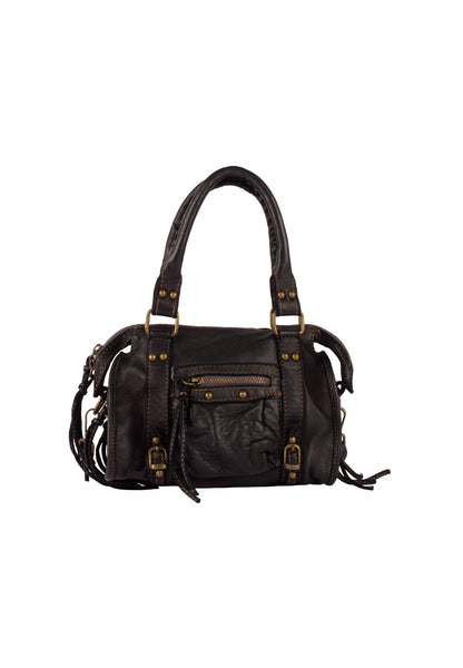 DreiMaster Vintage Damen Ledertasche