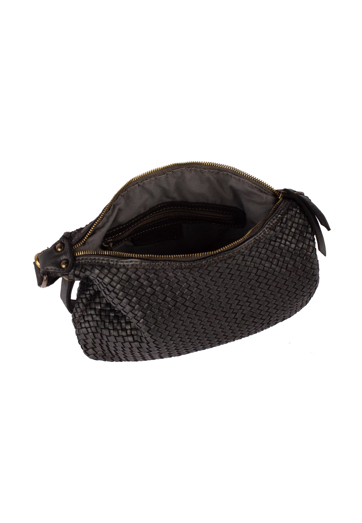 DreiMaster Vintage Damen-Schultertasche aus Leder
