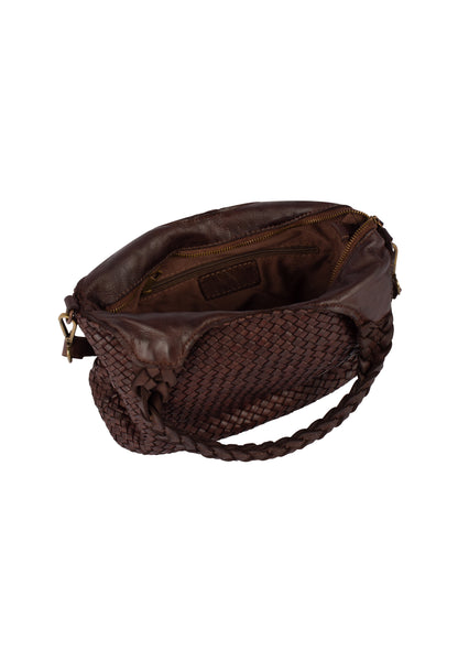 DreiMaster Vintage Damenhandtasche aus Leder