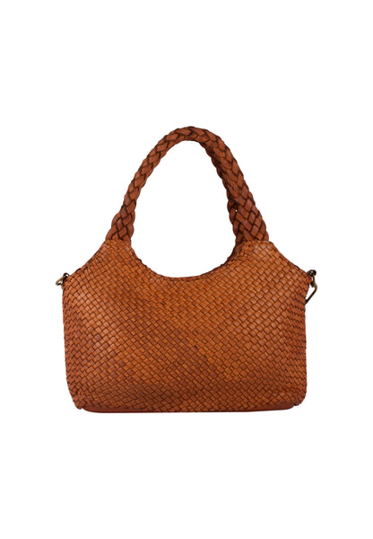 DreiMaster Vintage Damenhandtasche aus Leder