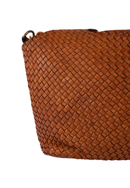 DreiMaster Vintage Damenhandtasche aus Leder