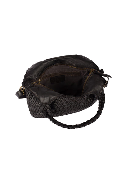 DreiMaster Vintage Damenhandtasche aus Leder