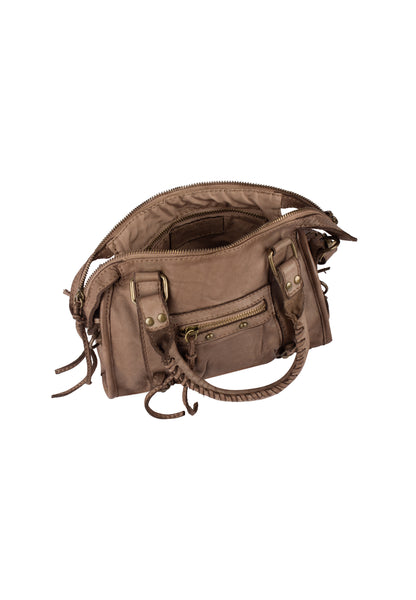 DreiMaster Vintage Damen Ledertasche