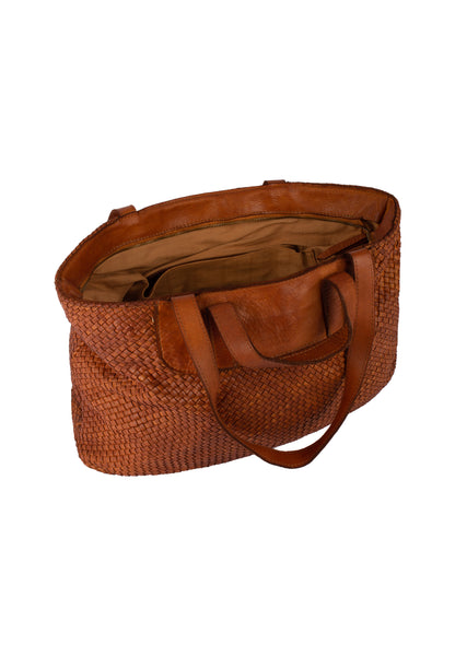 DreiMaster Vintage Women's Leder Shopper