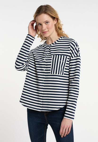 DreiMaster Maritim Damen Sweatjacke