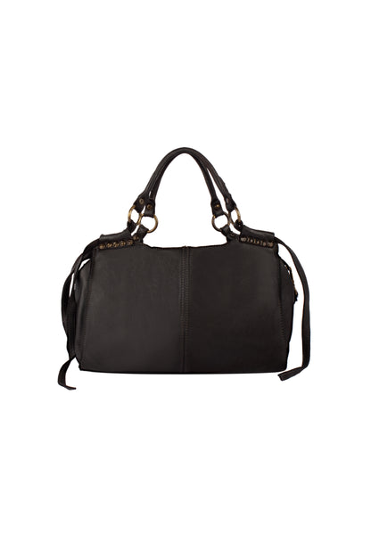 Dreimaster Vintage damska skórzana torebka