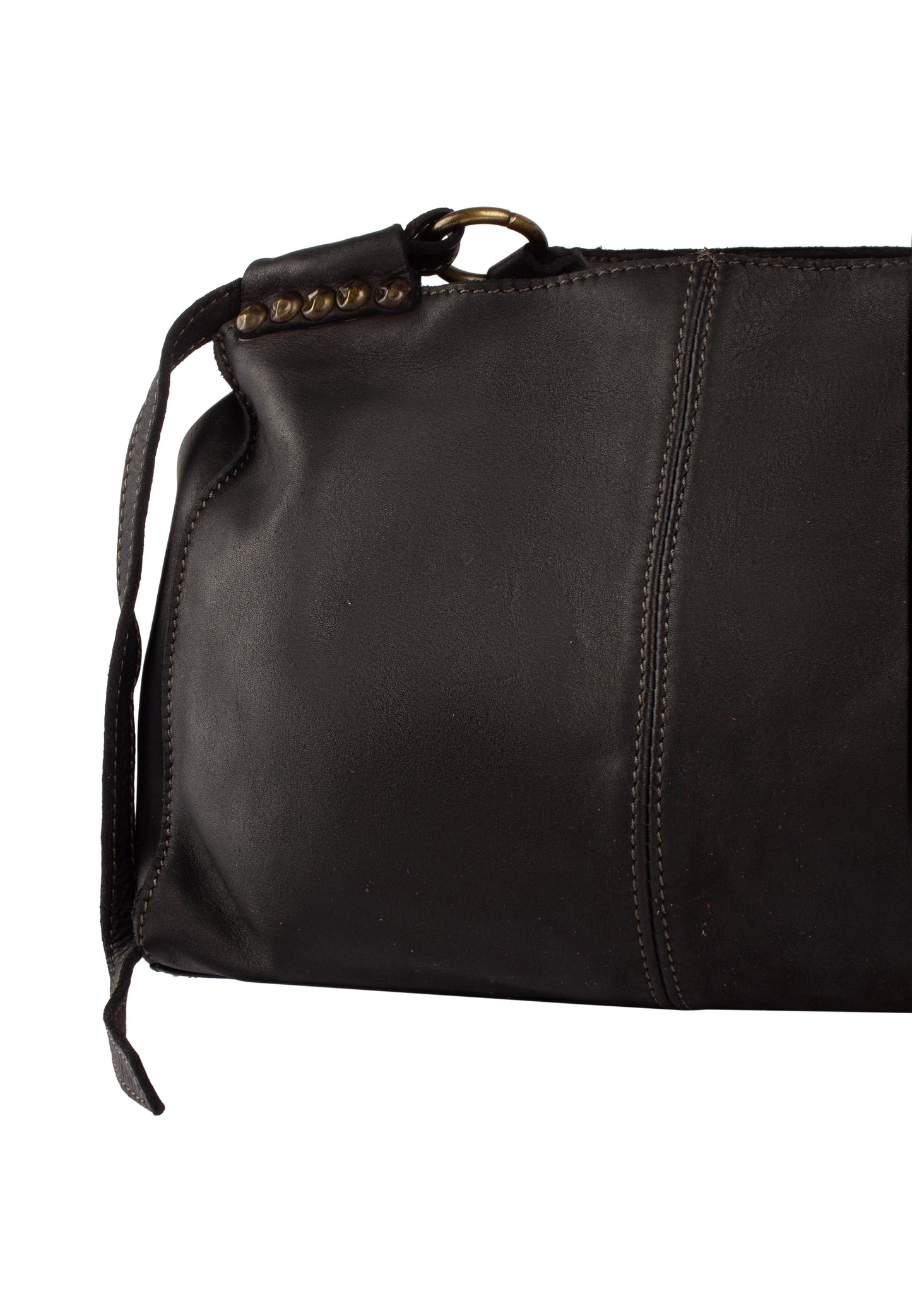 Dreimaster Vintage damska skórzana torebka