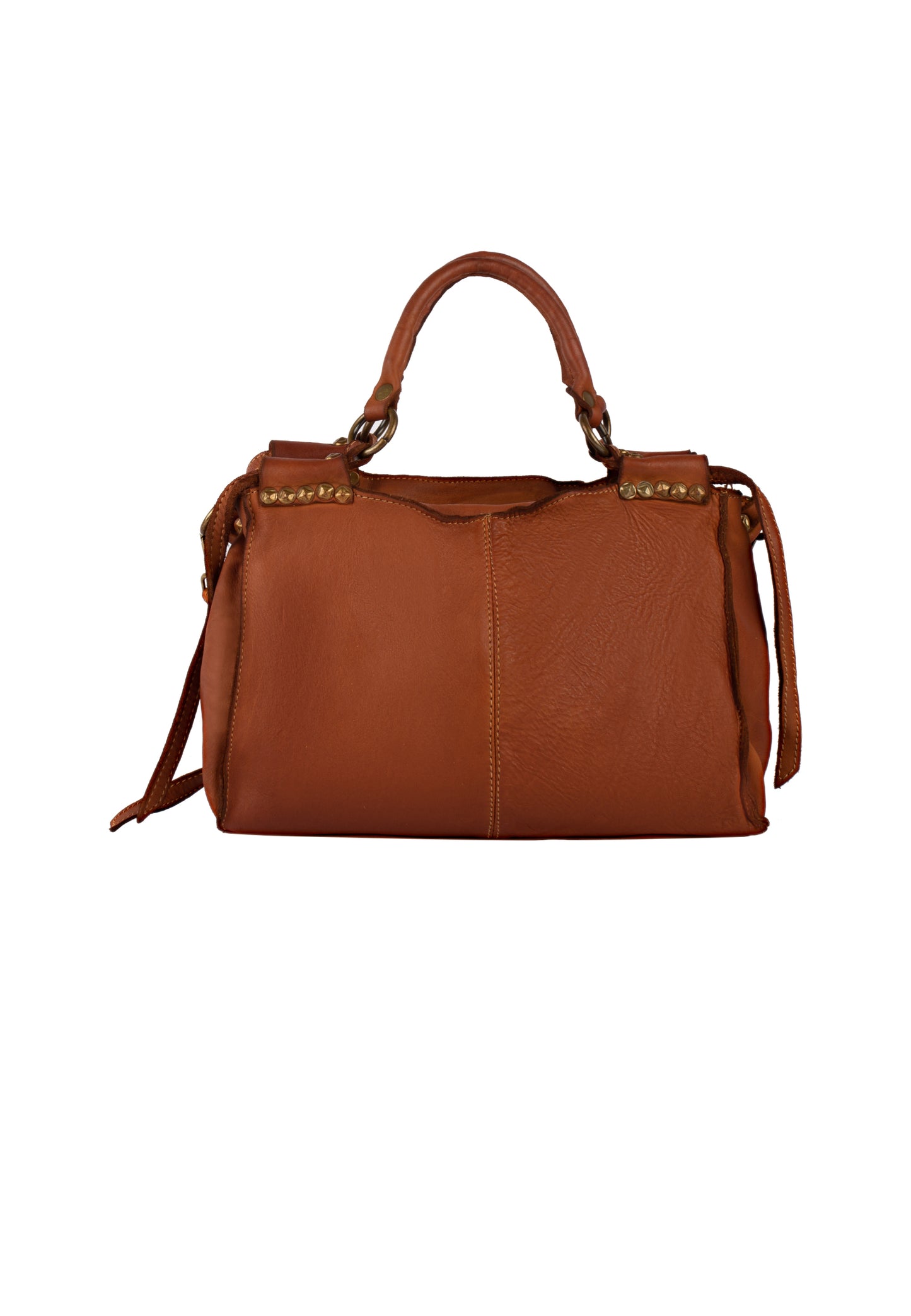 Dreimaster Vintage damska skórzana torebka