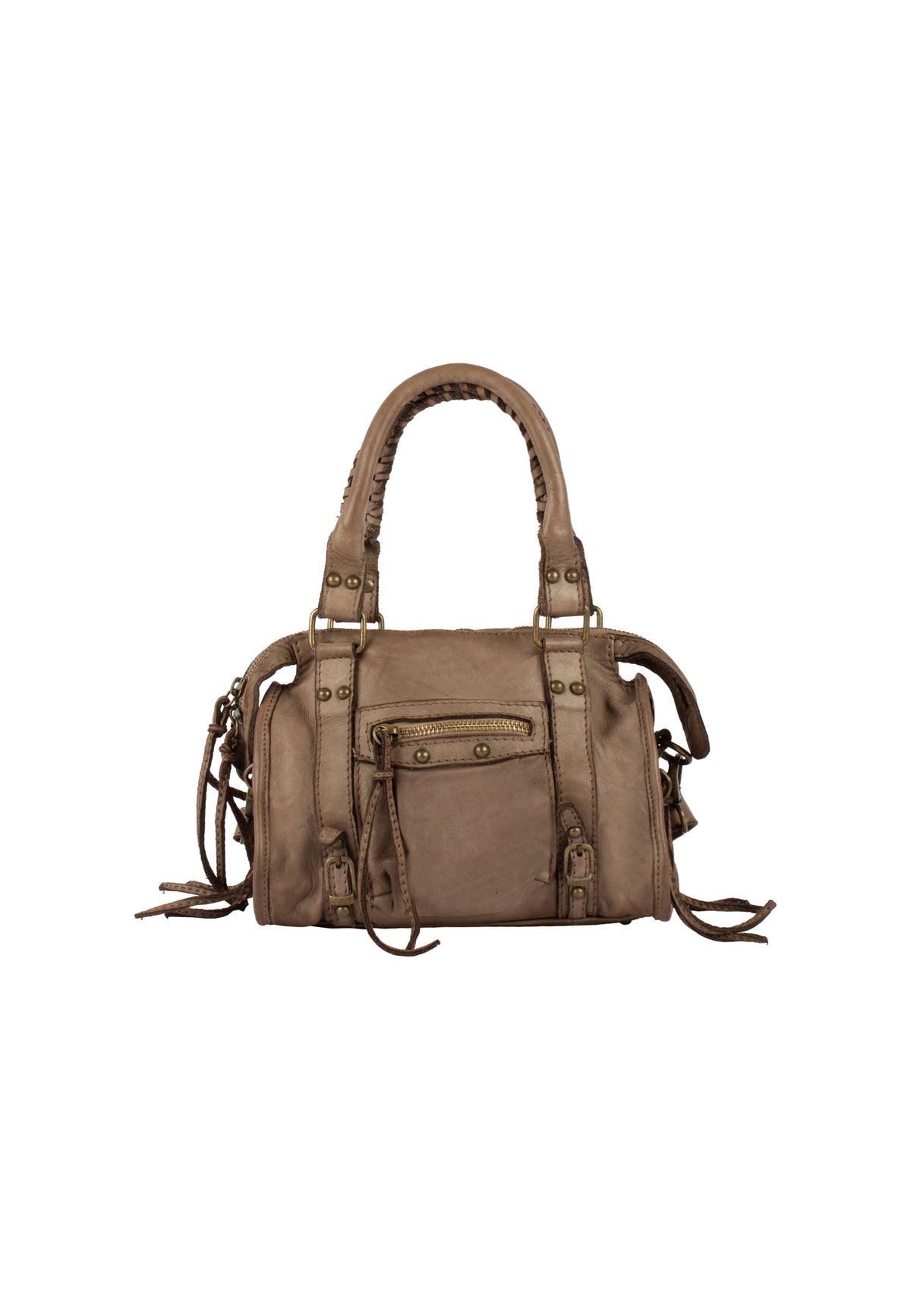 DreiMaster Vintage Damen Ledertasche
