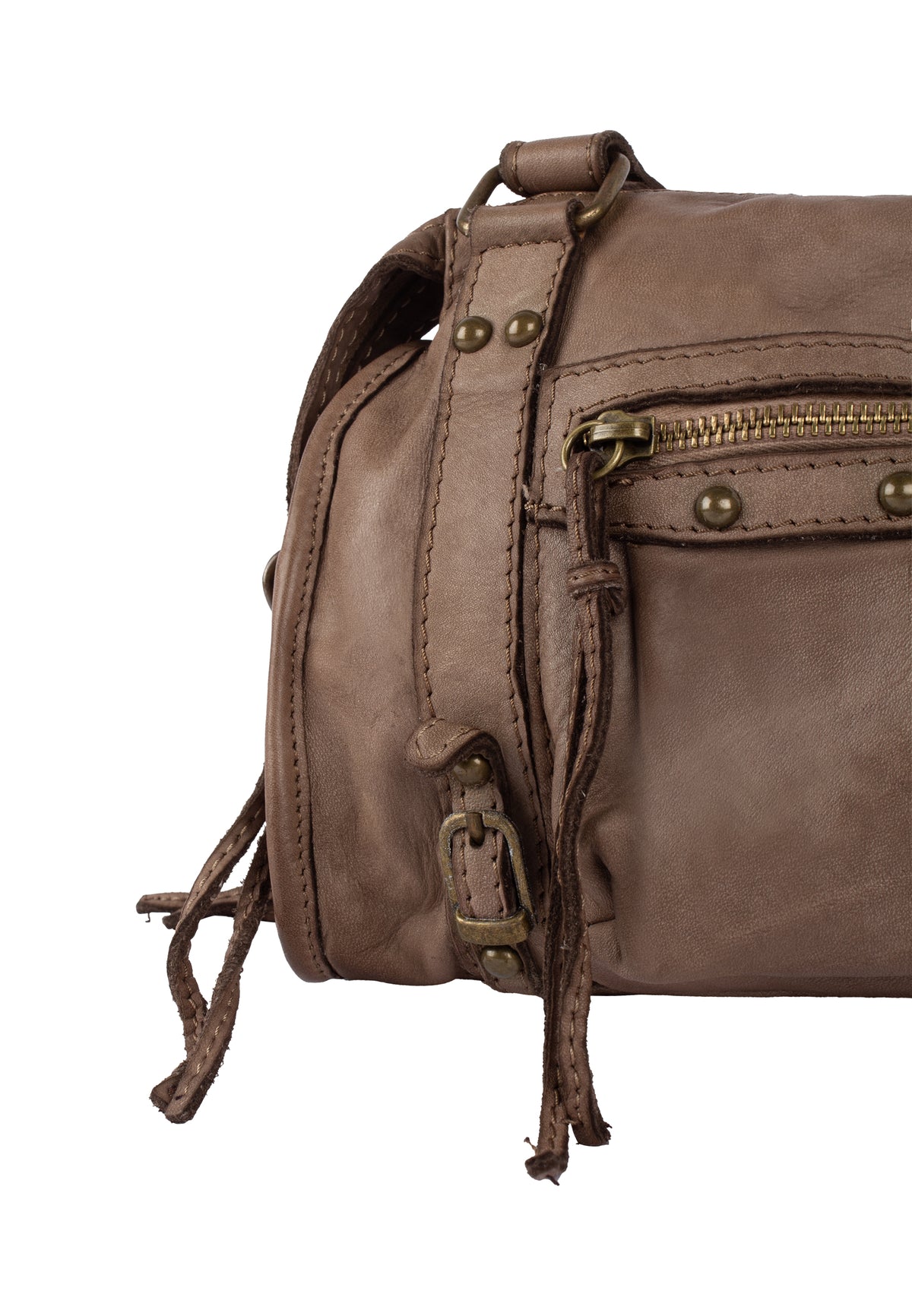 DreiMaster Vintage Damen Ledertasche