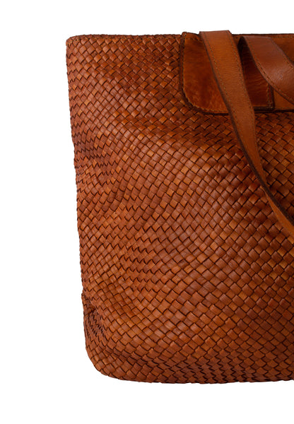 DreiMaster Vintage Women's Leder Shopper