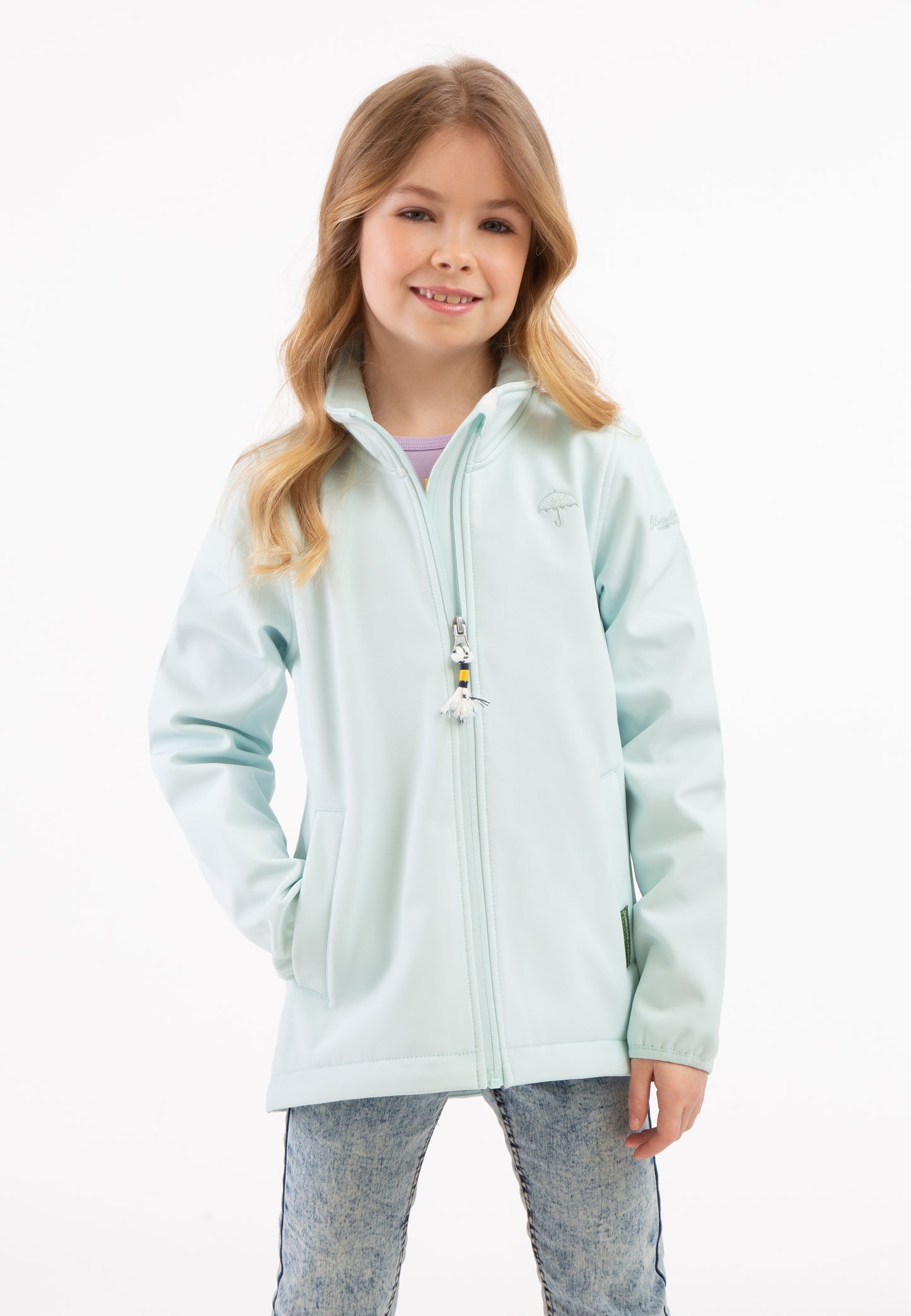 Softshelljacke – recyceltes Material