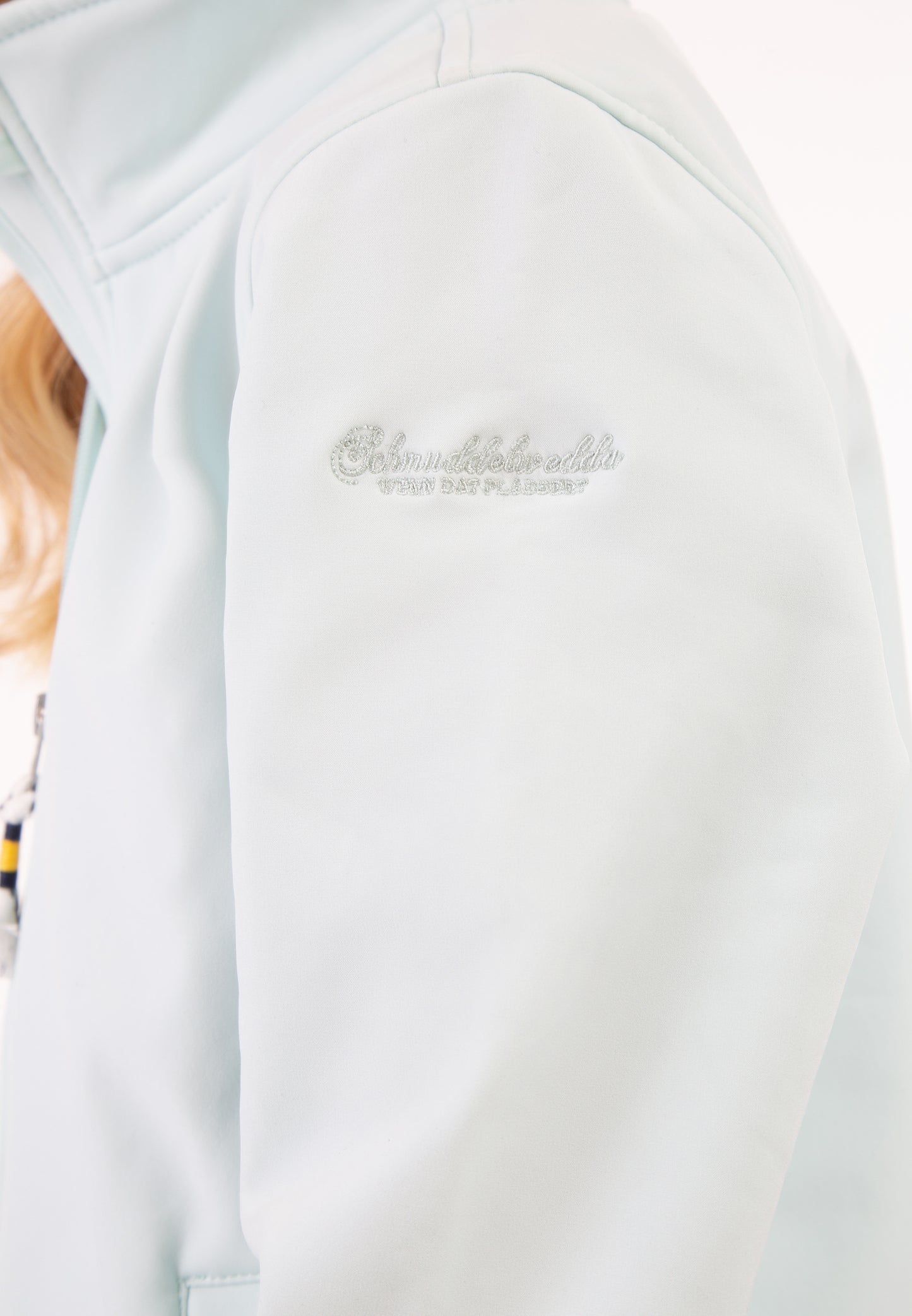 Softshelljacke – recyceltes Material