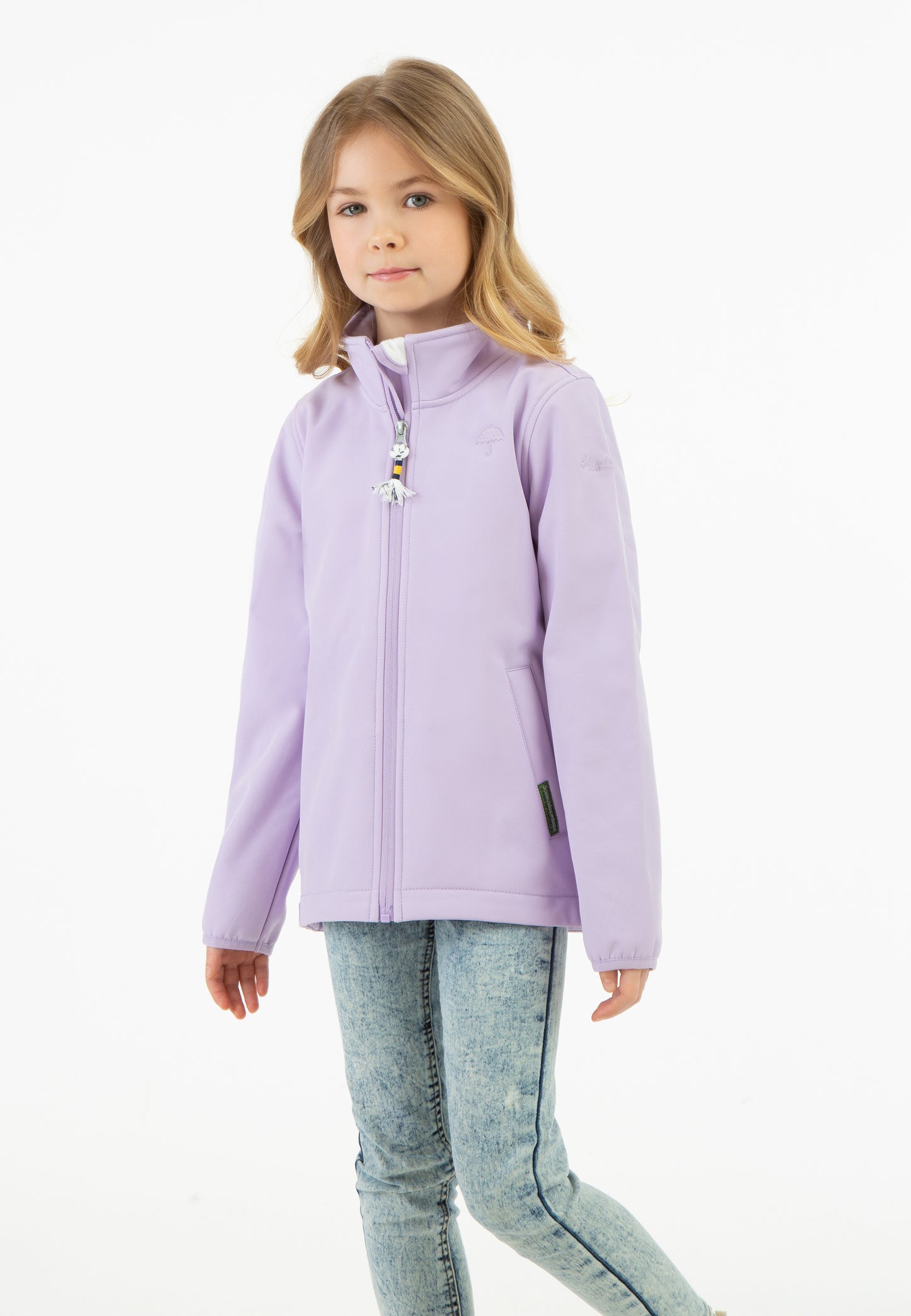 Softshelljacke – recyceltes Material