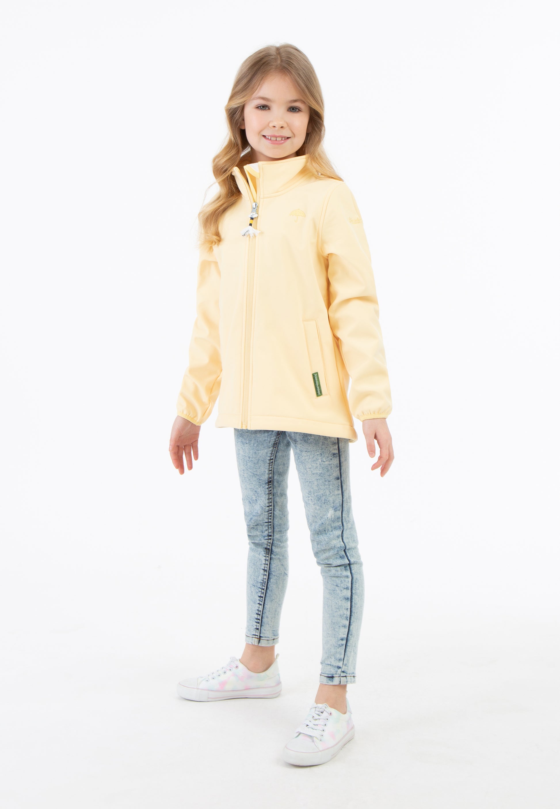 Softshelljacke – recyceltes Material