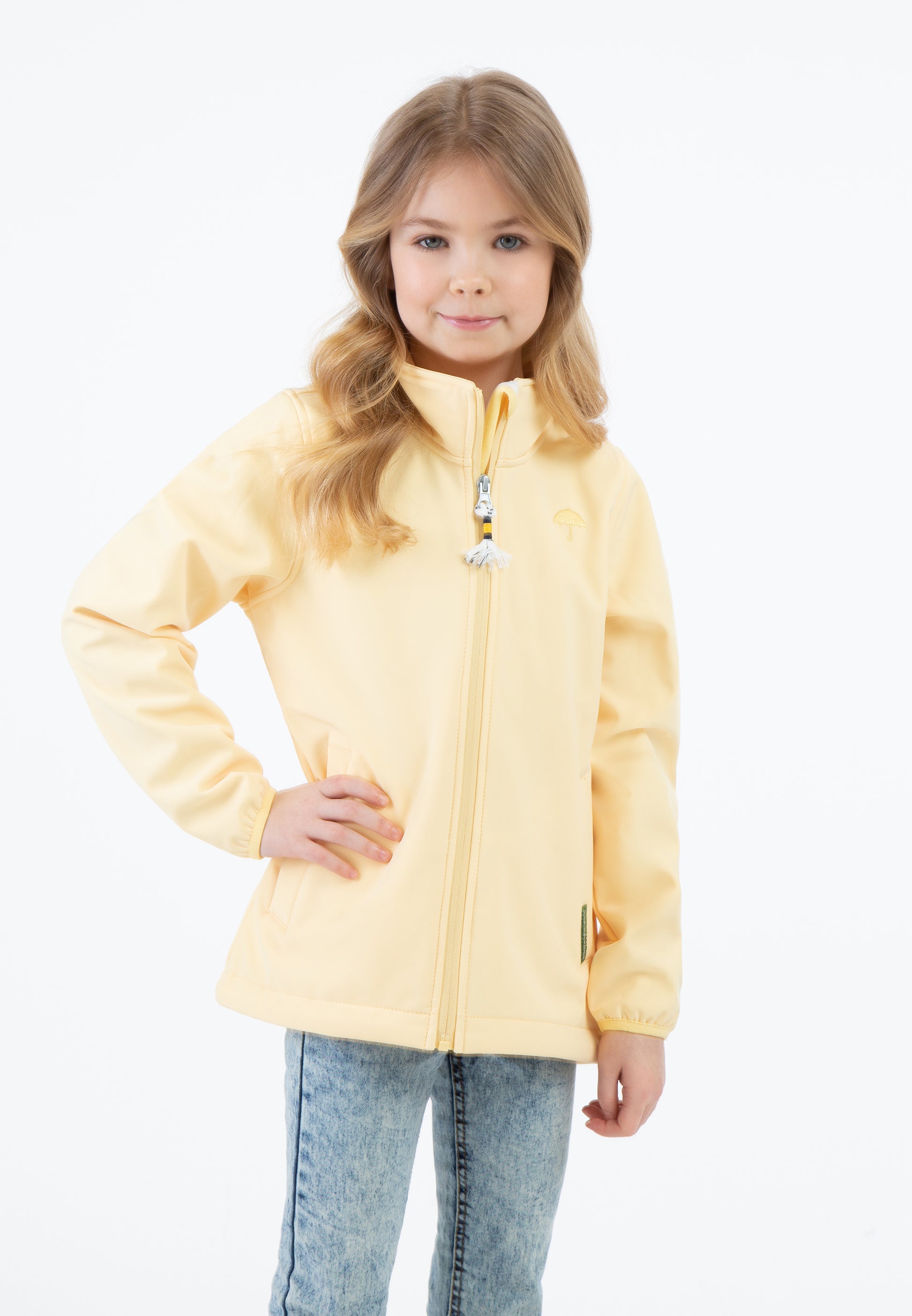 Softshelljacke – recyceltes Material