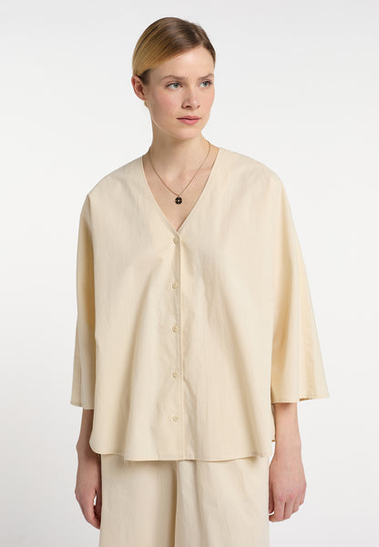 Dreimaster Klassik Women's Blouse Shirt - Schmuddelwedda Shop