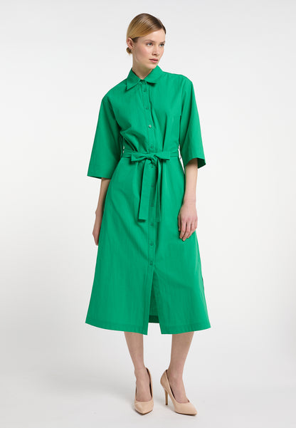 DreiMaster Klassik Damen Hemdkleid