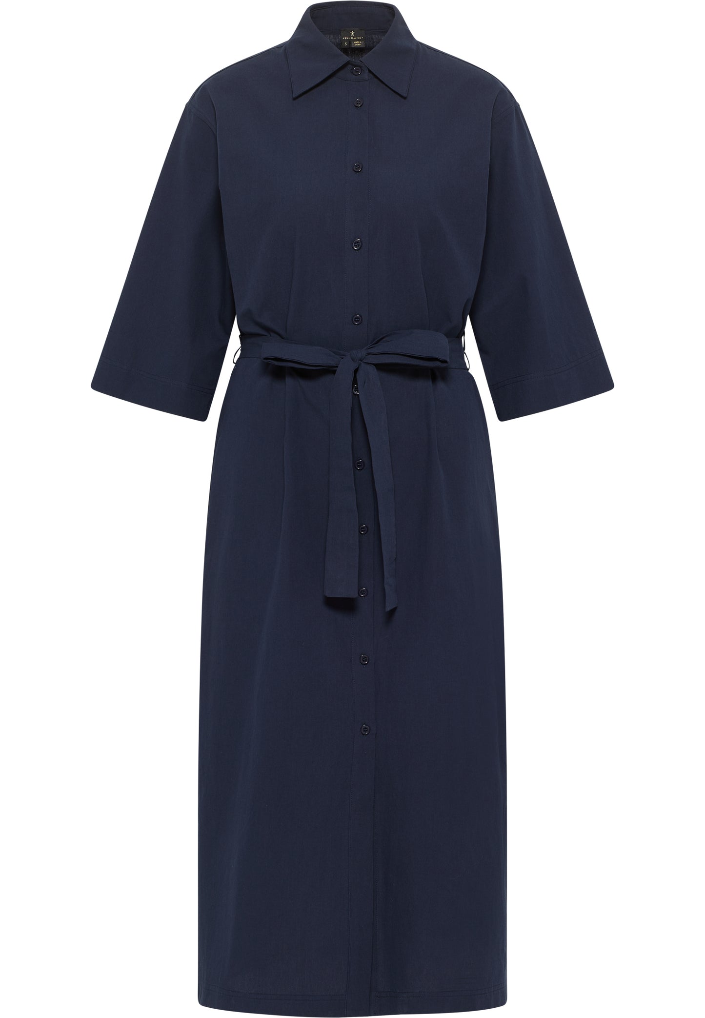 DreiMaster Klassik Damen Hemdkleid