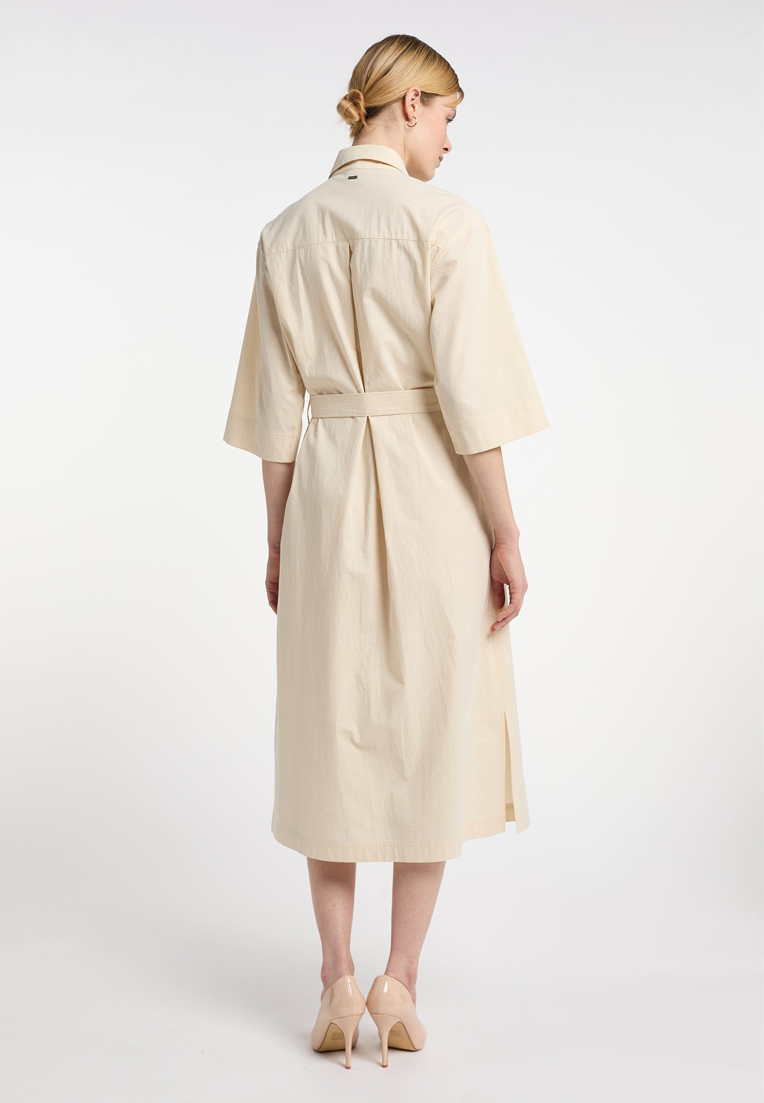 DreiMaster Klassik Damen-Hemdkleid