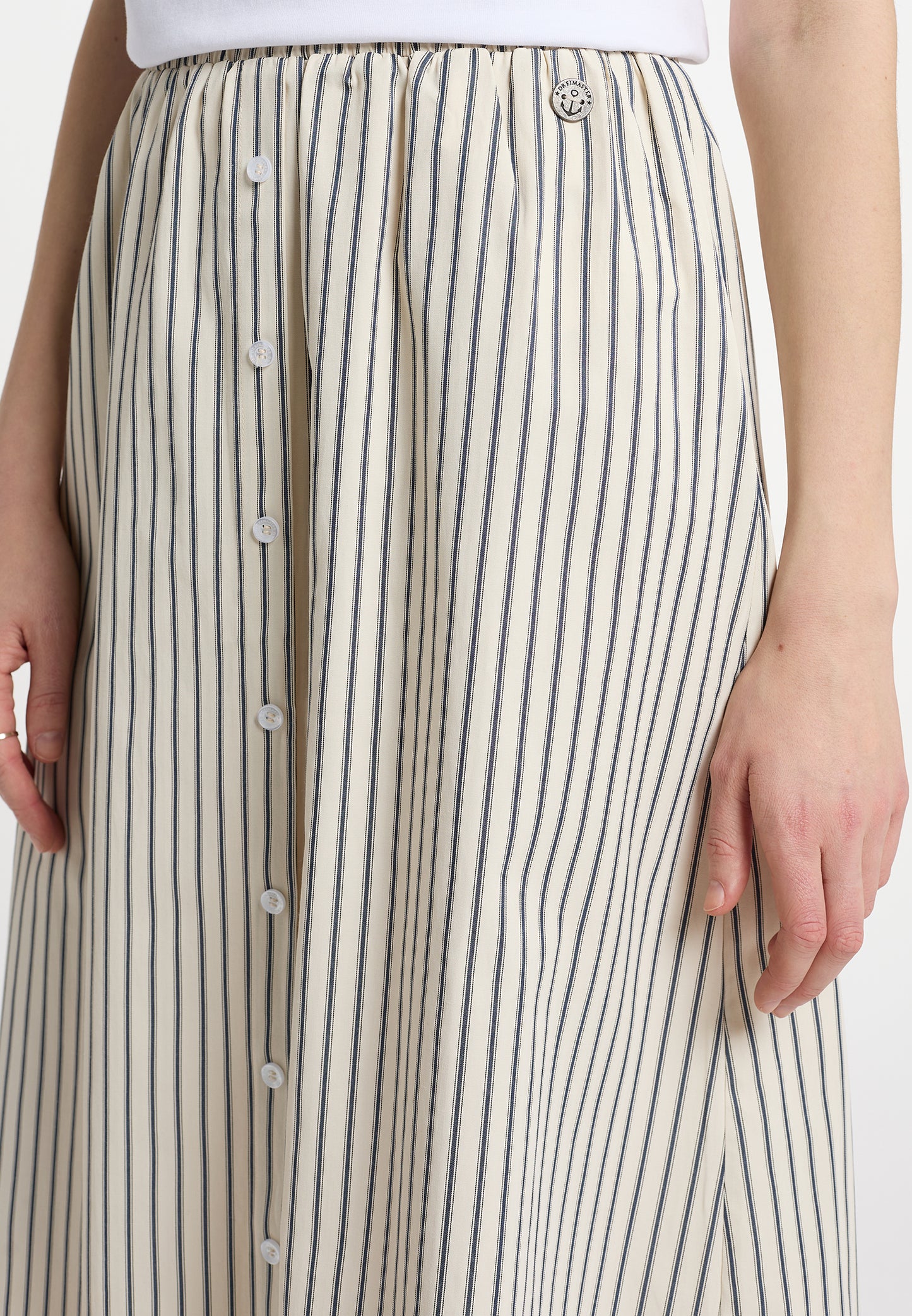 Dreimaster Maritim spódnica damska o kroju litery A