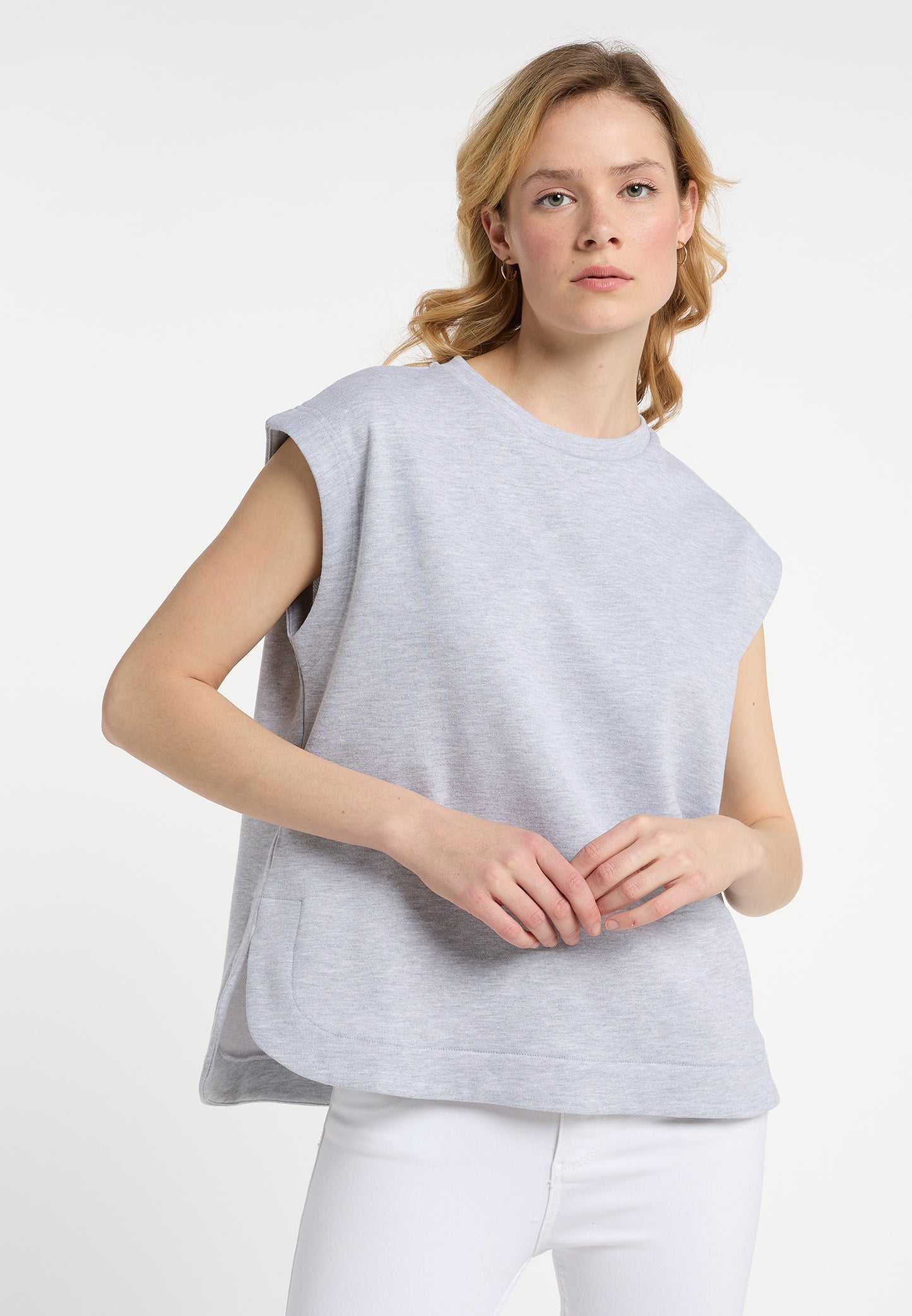 Ärmelloses Sweatshirt