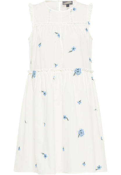 DreiMaster Vintage Damen Midi Kleid