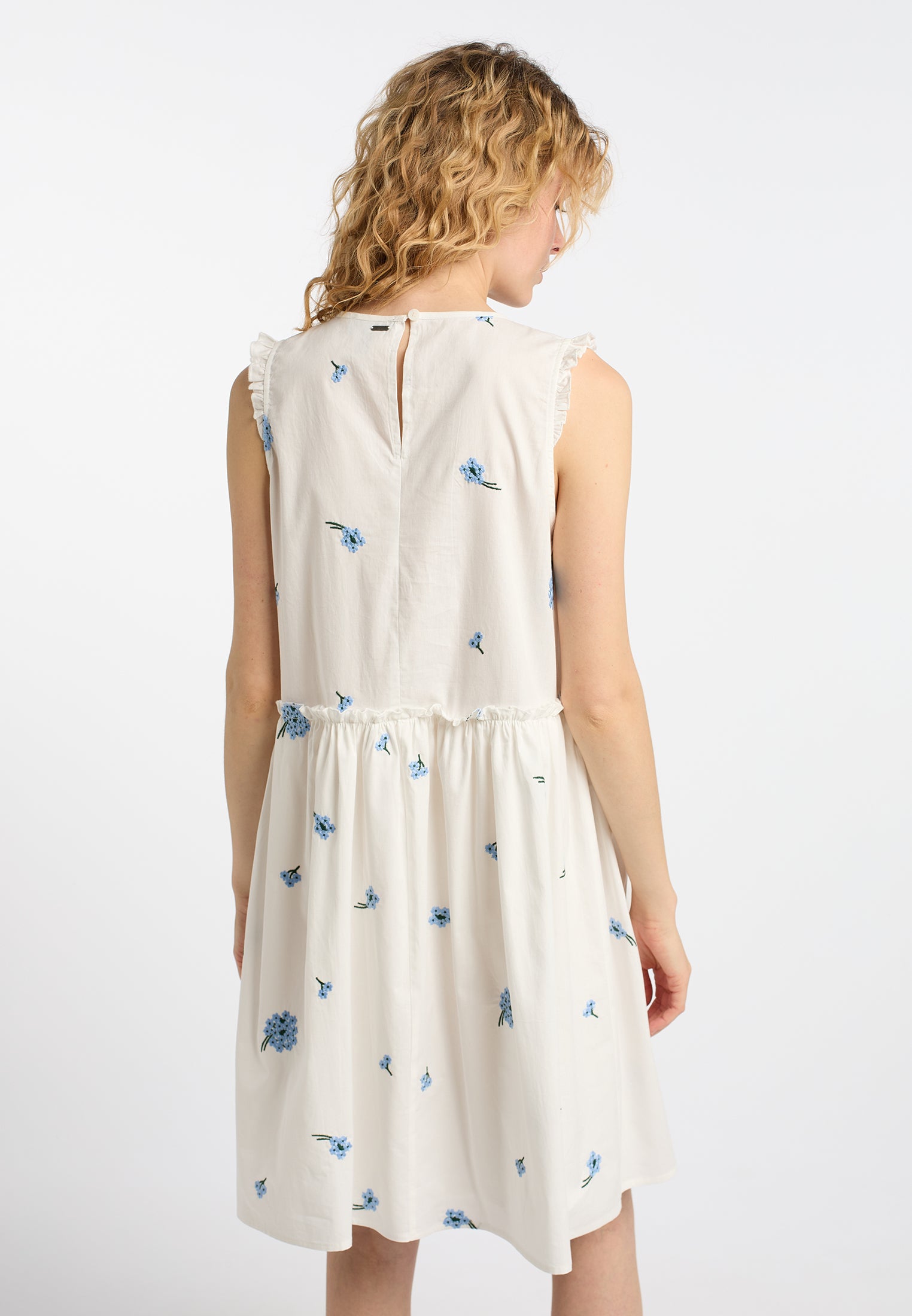 DreiMaster Vintage Damen Midi Kleid