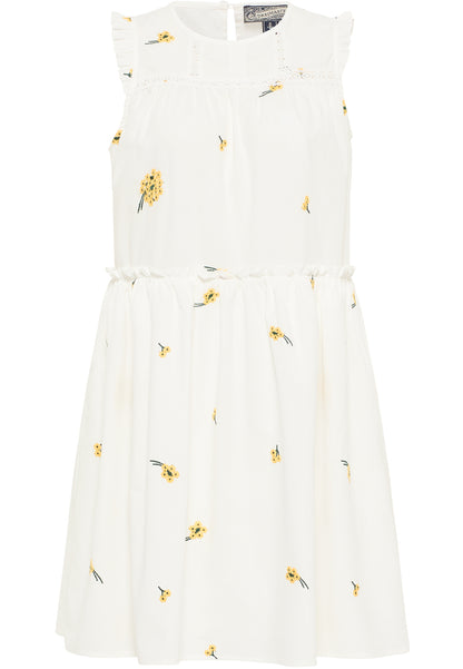 DreiMaster Vintage Damen Midi Kleid